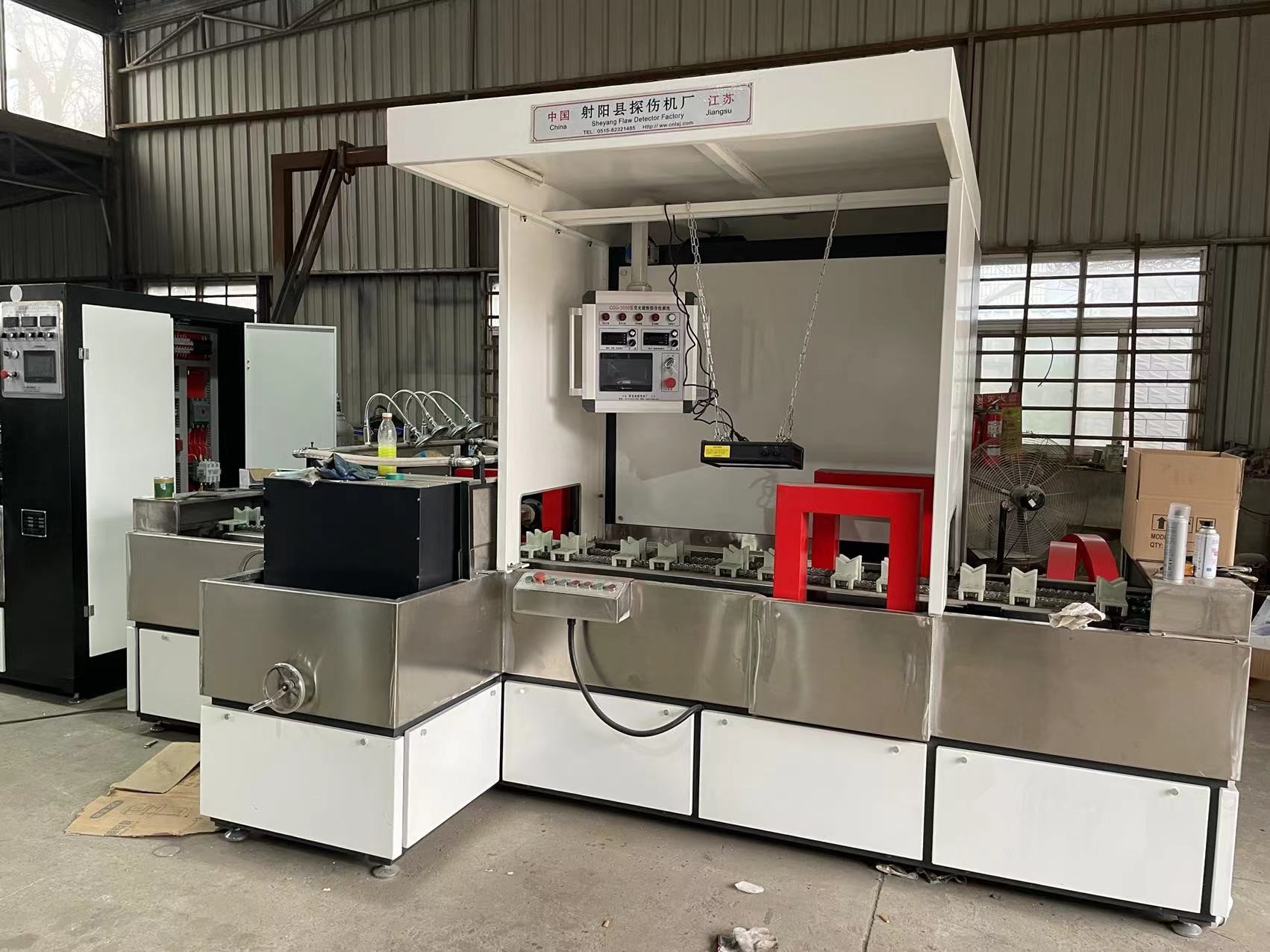  CDG-3000型微機(jī)控制熒光磁粉探傷檢測(cè)線